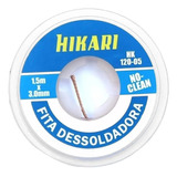 Kit 2 Fita Dessoldadora Malha Hk120 1,5m X 3mm Hikari