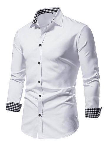 Comprando 2 Frete Grátis Camisa Social Slim Premium 4% Lycra