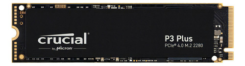 Ssd M.2 Gen4x4 Nvme 1tb Nvme Crucial P3 Plus 