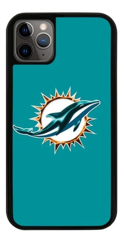 Funda Uso Rudo Tpu Para iPhone Miami Dolphins Delfines Nfl 1