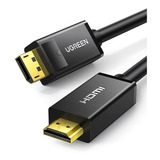 Cable Displayport A Hdmi Ugreen Dp A Hdmi 4k Uhd De 6 Pies