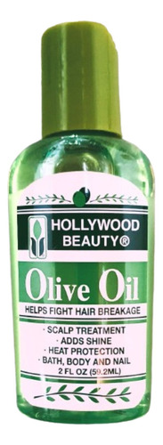 Aceite De Oliva Hollywood Beauty. Reparación Capilar  