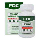 Zinc Con Vitamina B+e+c X 60 Comprimidos