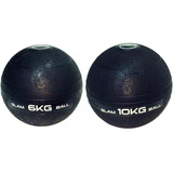 Kit Medicine Ball Slam Ball Bola Peso Crossfit 6kg E 10kg