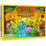 National Geographic My First Safari Juego De Mesa Para Niños