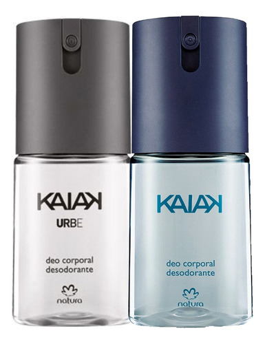 Natura 2 Desodorante Corporal Masculino 100ml Kaiak Clasico, Urbe, Humor A Dois, Paz Y Humor