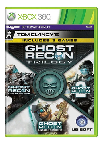 Jogo Ghost Recon: Trilogy - Xbox 360 Mídia Física
