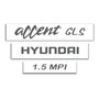 Calcomanas Para Hyundai Accent Gs Hyundai Accent