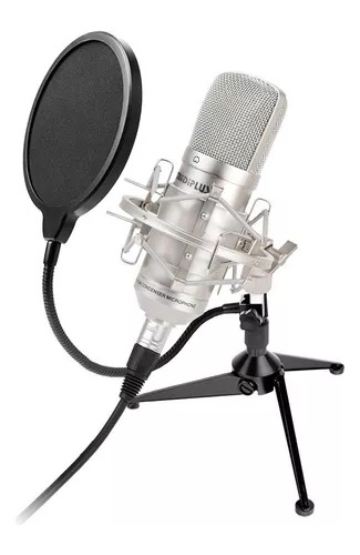 Microfono Condensador Midiplus Mc1 (entrada Xlr) 