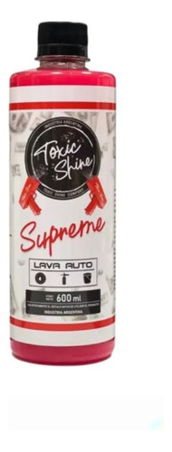 Toxic Shine Shampoo Supreme Con Cera Carnauba 600ml