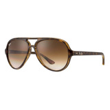 Ray-ban Rb4125 710/51 Cats 5000 Classic Carey Cafe