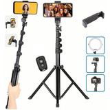 Trípode Selfie Stick 3en1 Bluetooth Control Remoto 170cm