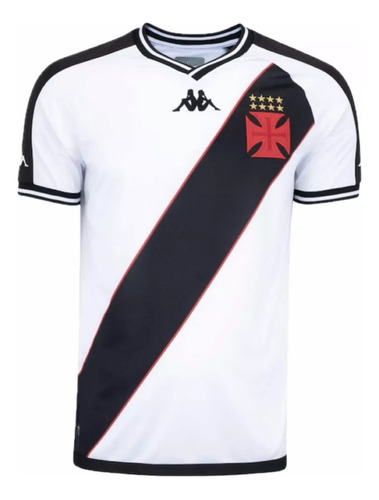 Camisa Vasco Da Gama Branca Kappa 24/25 Nova