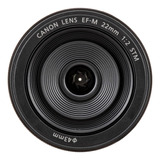 Lente Canon Ef-m 22mm F/2 Stm
