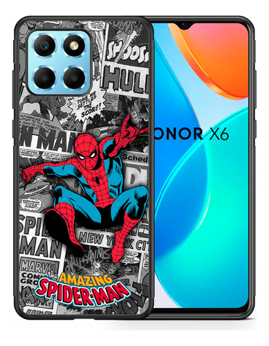 Funda Honor X6 4g / X6s Anime Manga Comics Super Heroes Art 