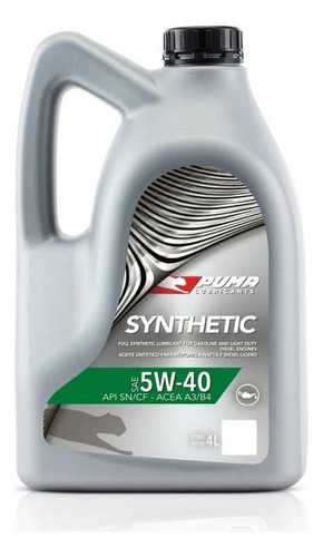 Aceite Puma Synthetic 5w-40 4 Litros