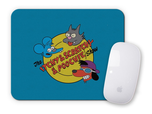 Mouse Pad Los Simpsons Tomy Y Daly Poochie