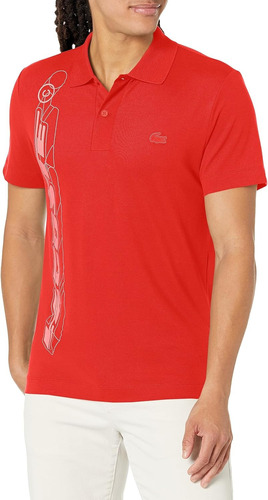 Camisa Lacoste Polo Rojo Colecciones Limitadas Ph5526-51kxe