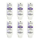 Kit Han Crema Peinar Rulos Definido Anti Frizz 200ml X 6u