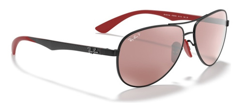 Ray-ban Ferrari Rb 8313m F002h2 61 Silvr Chromance Polarized