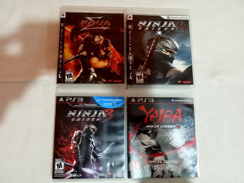 Ninja Gaiden Sigma 1,2,3 Y Yaiba Ninja Gaiden Z Ps3 Original
