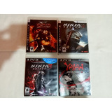 Ninja Gaiden Sigma 1,2,3 Y Yaiba Ninja Gaiden Z Ps3 Original