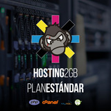 Hosting Web - Plan Estandar (2 Gb, 20 Correos, Cpanel, Ssl)