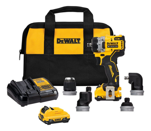 Kit Taladro/atornillador 12v Max* 5en1 Xtreme Dewalt Color Amarillo