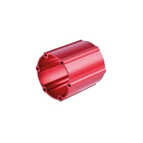 Separador De Volante Deportivo 20 Mm 6 Perf. Rojo  Collino