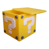 Caja Bloque Incognito Mario Bros 8x8x8cm - Impresion 3d