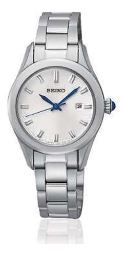 Reloj Seiko Sxdf67p1 Dama Acero Inoxidable Fechador 50m Wr