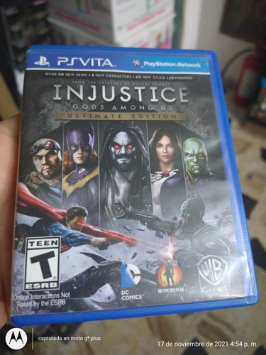 Dc Injustice Ultimate Para  Playstation Vita Psvita Sony 