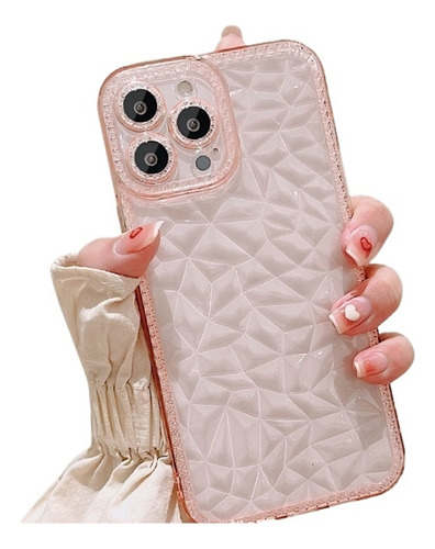 Patrón De Diamante Brillante Funda De Para iPhone A