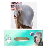 Gorro Magicap Siliconado Claritos Mechas C/ Aguja Reusable