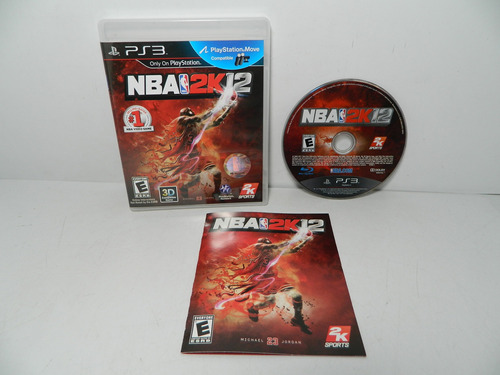 Nba 2k12 Original Fisico Midia P/ Ps3 - Loja Fisica Rj