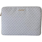 Funda Laptop Michael Kors Original Con Monogramas Beige Mk