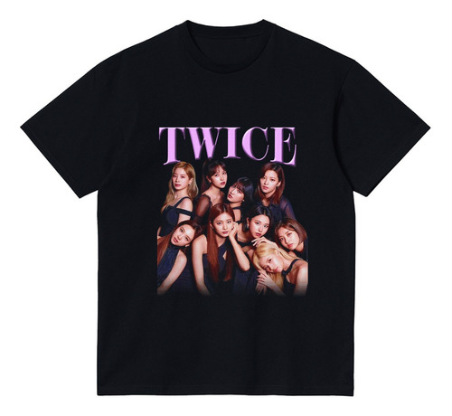 Remera Algodon Sin Género - Twice Kpop