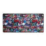 Mousepad Gamer Xl Antideslizante Zuoya Grafiti 900x400x3mm