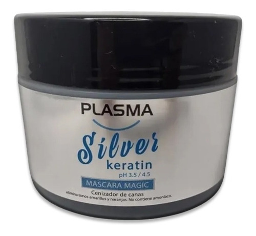 Mascara Magic Silver Keratin Plasma 250g