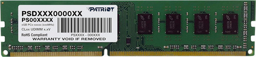 Memoria Patriot Signature De 4 Gb Pc3-10600 (1333 Mhz) Ddr3