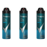 Desodorante Aero Rexona 150ml Masc Impacto-kit C/3un