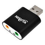 Adaptador De Audio Usb Nisuta Ns-cousau22