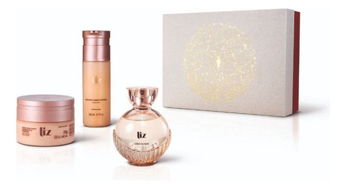 Perfume Liz 100ml + Hidratante Corporal 250ml +sabonete Liquido 200ml Kit Boticário