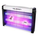 Lámpara Uv Eléctrica Mata Mosquitos Moscas Insectos 20w