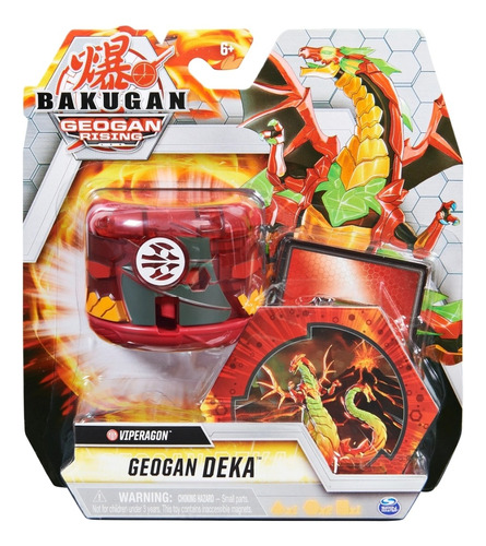 Bakugan Geogan Rising Viperagon Geogan Deka Spin Master