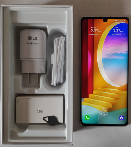 LG G9 Velvet 5g 128 Gb 8 Gb Ram Aurora Gray Android 13 Liberado