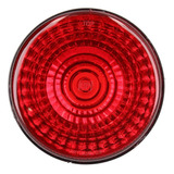 Faro Trasero Universal Diametro 120 Rojo Tipo Abeja.