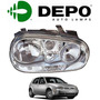 Faro Derecho Volkswagen Golf Iv 98-02 Depo Volkswagen Golf