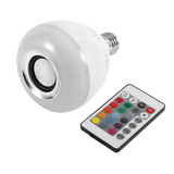 Lampara Luces Led Rgb Parlante Bluetooth Control Remoto