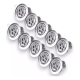 Pack 10 Ampolletas Led 5w Foco Empotrado Luz Fría